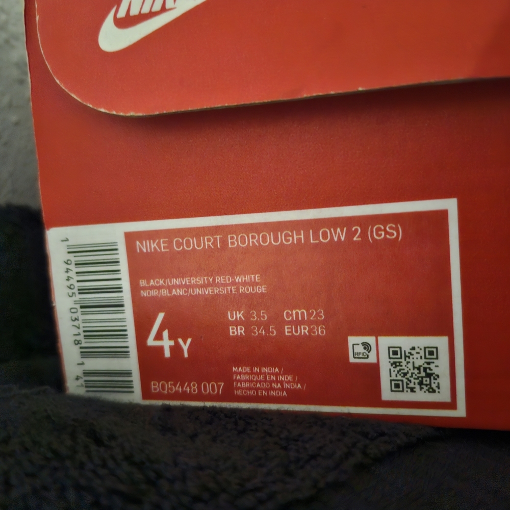Nike court borough low 2 (gs)